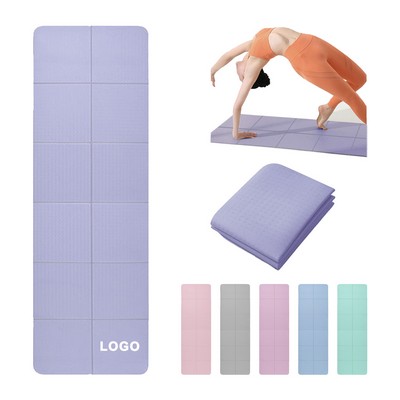 TPE Portable Foldable Yoga Mat