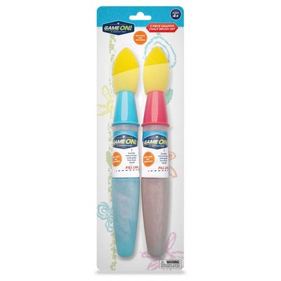 2 Piece Graffiti Chalk Brush Set