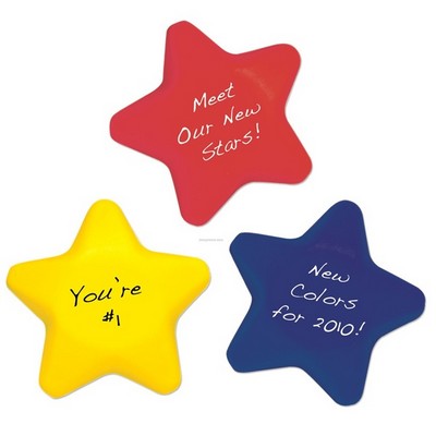 2 1/2" Star Shaped Stress Ball
