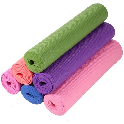 PVC Yoga Mat with Carrying Bag