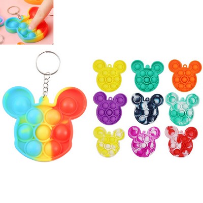 Disney Mickey Mouse Bubble Keychain Popper