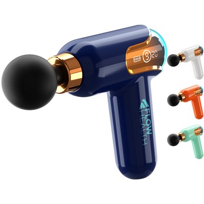 Rechargeable Mini Massage Gun with Display