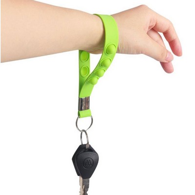 Popper Stress Reliever Key Chain