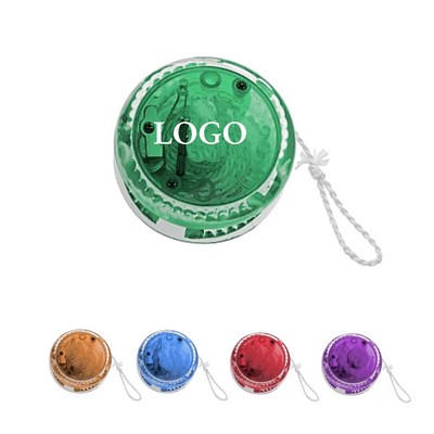 LED Light Yo-Yo Plastic Responsive Yoyo