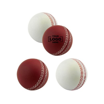 Cricket Ball Stress Reliever - PU Foam Squeeze Toy