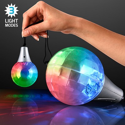 LED Disco Ball Necklace - BLANK