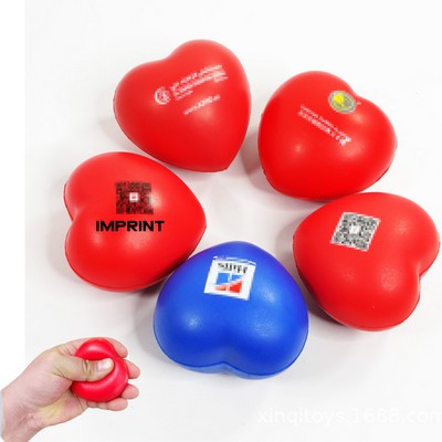Heart Shaped Stress Relief Squeeze Ball