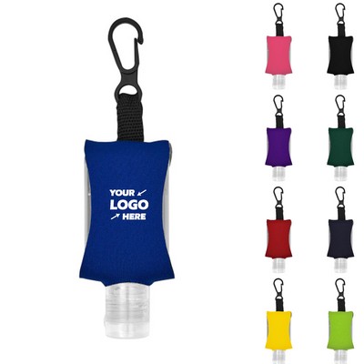 1 oz Hand Sanitizer with Case and Clip