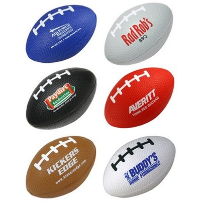 2 1/2" Football Shaped Stress Ball