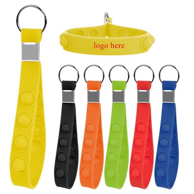 Bubble Fidget Keychain