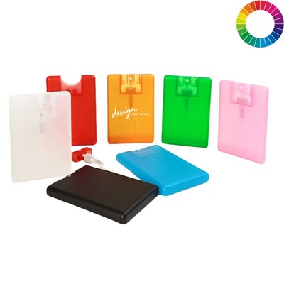 Credit Card Spray Sanitizer