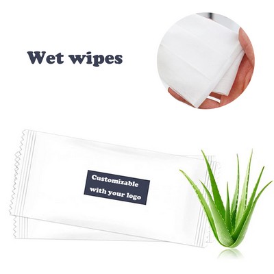 Hand Towels And Wet Napkins Are Individually Packaged