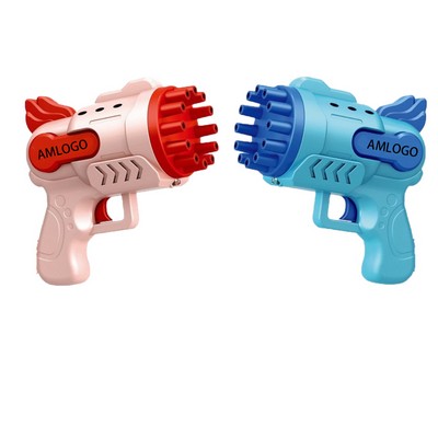 12-Hole Electric Bubble Blower - Fun Party Favor for Kids