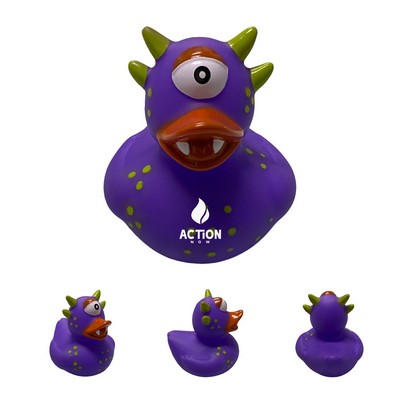 3" Monster Rubber Duck