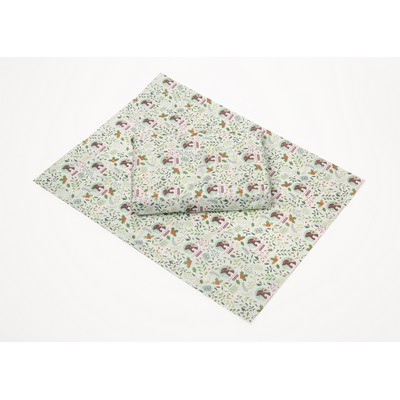 Full Color Custom White Full Sheet Tissue Paper (25" x 20")