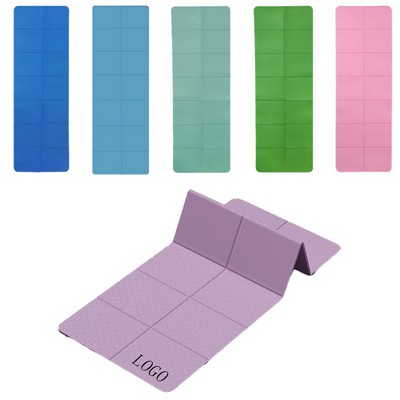 Foldable Tpe Yoga Mat