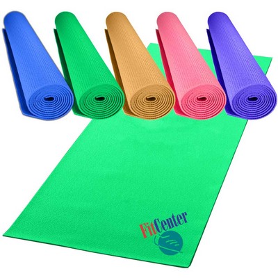 6 mm - Fitness Yoga Exercise Mat - 68"