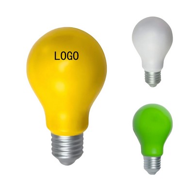 PU Foam Light Bulb Stress Relief Toy