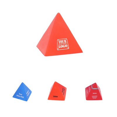 PU Pyramid Stress Reliever