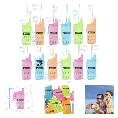 4" Cell Phone Bubble Necklace with Hanging Cord