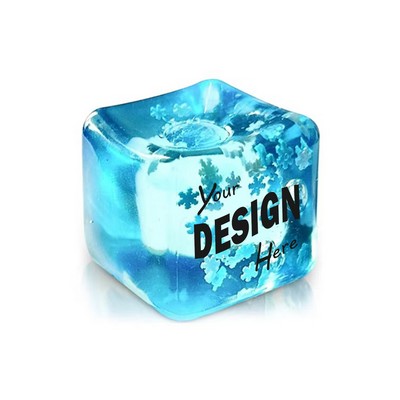 Snowflake Ice Cube Maltose Squishy Creative Stress Relief