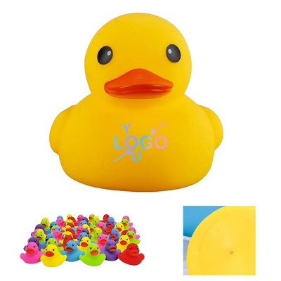 Colorful Rubber Duck Bath Toys