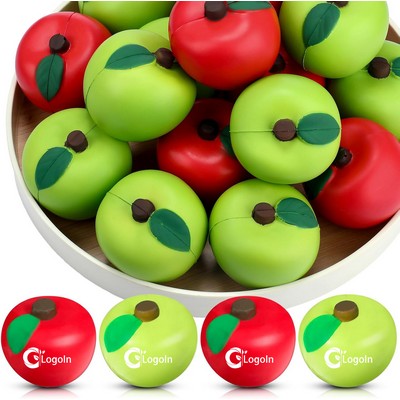 2" Apple Fruit Stress Ball Toys Party Favor Supplies