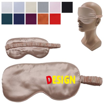 Light Blocking Faux Silk Sleep Mask