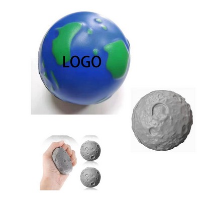 Earth Shaped PU Stress Reliever Ball