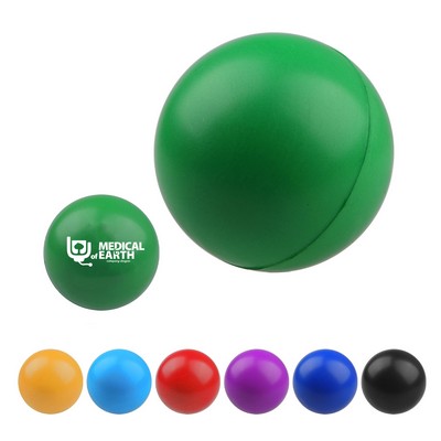 2.76" Dia Round Foam Stress Ball