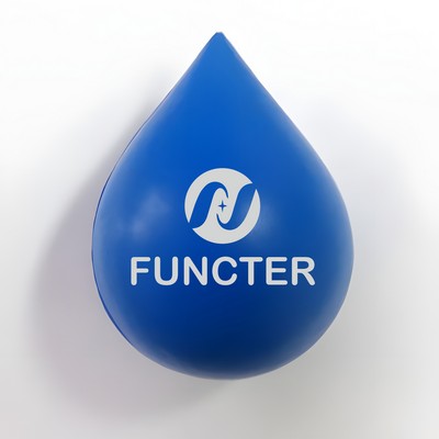 Water Droplet Ball Pressure Reducing PU Foam Toy Water Droplet Model Pressure Reducing Grip Ball