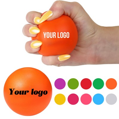 2.5" Round Stress Relief Ball Hand Exercise Therapy