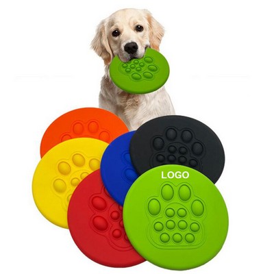 Bubble Fidget Soft Pet Flying Disc
