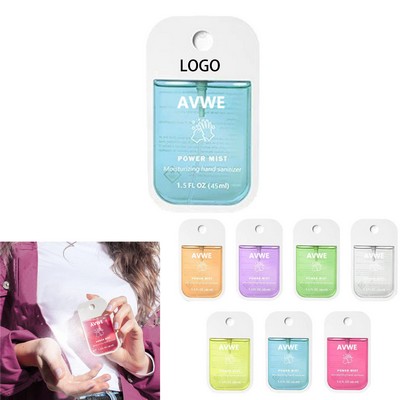 Pocket-Sized Colorful Moisturizing Hand Sanitizer Spray