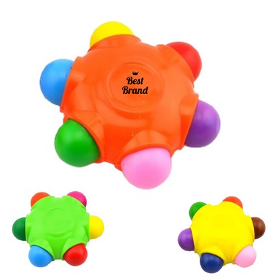 Round 6-Color Crayon